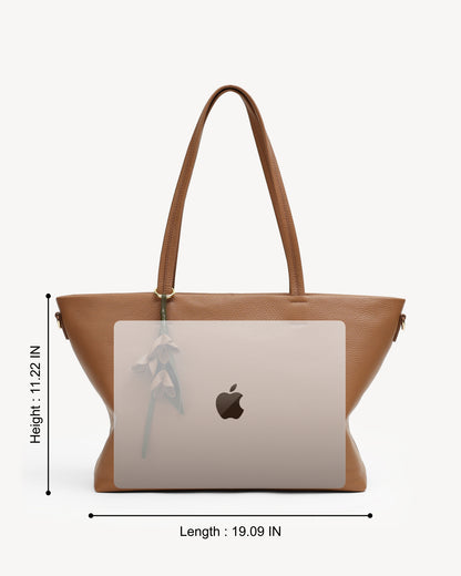 Melissa Tote Bag - Tobacco