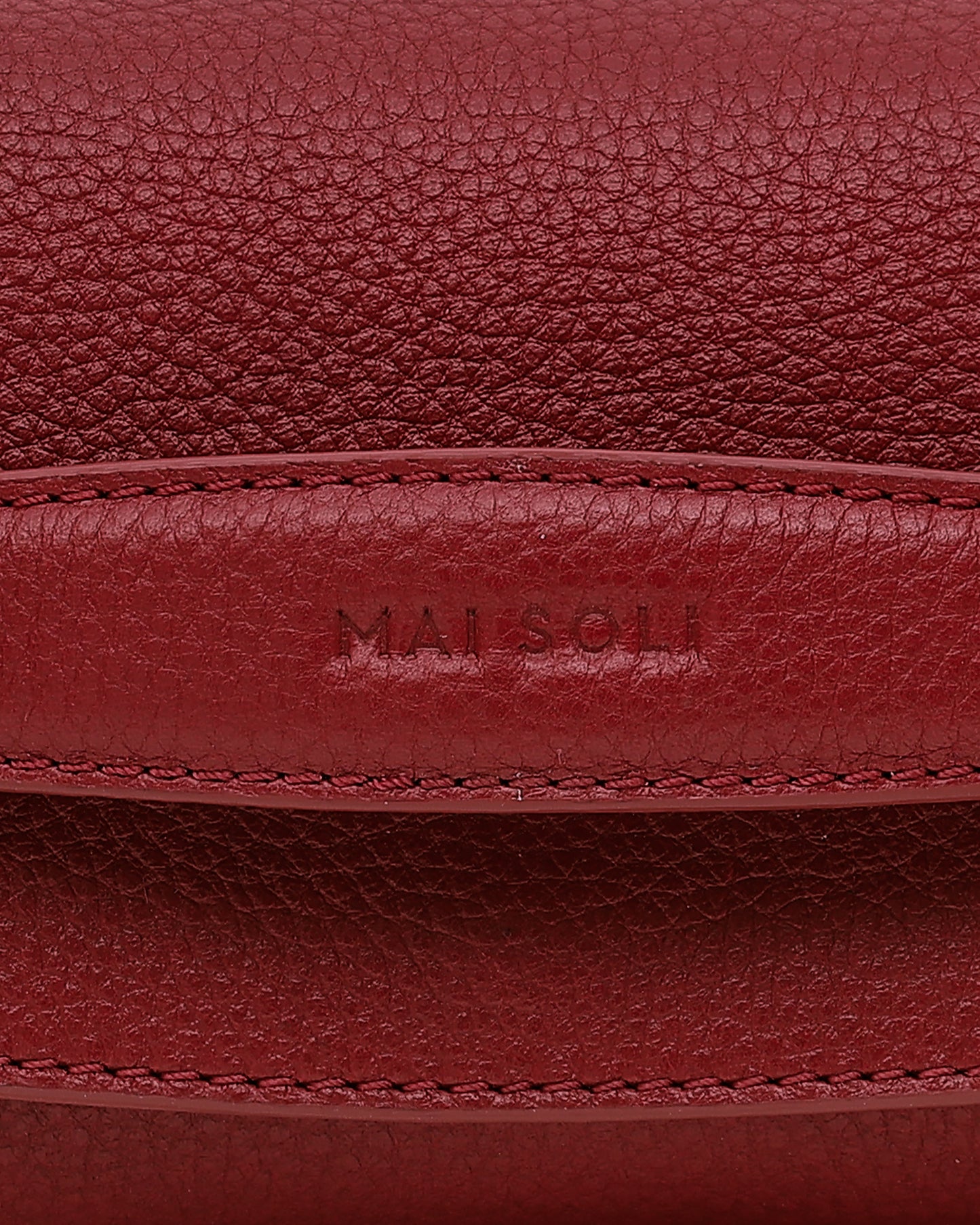 Phoebe Clutch - Scarlet Red