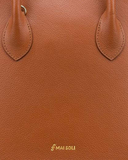 Stella Satchel Bag - Tan