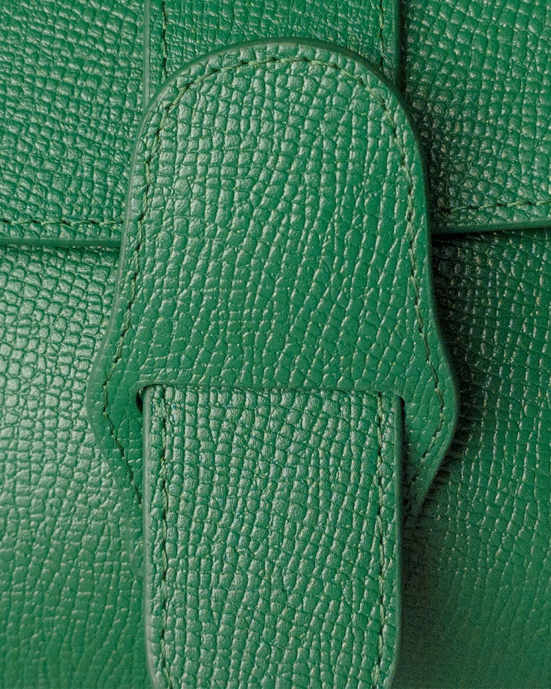 Claire Mini Envelope Clutch - Forest Green