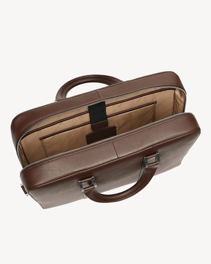 Monograph Briefcase 16" - Walnut Brown