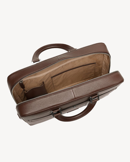 Monograph Briefcase 16" - Walnut Brown