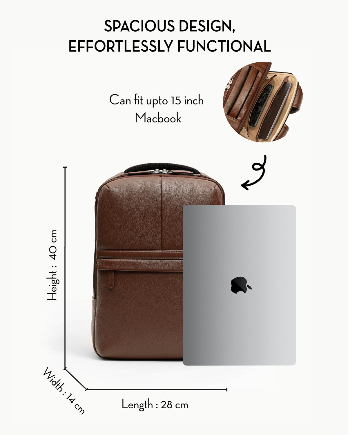 Monograph Backpack - Walnut Brown
