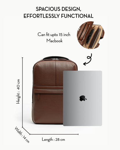 Monograph Backpack - Walnut Brown