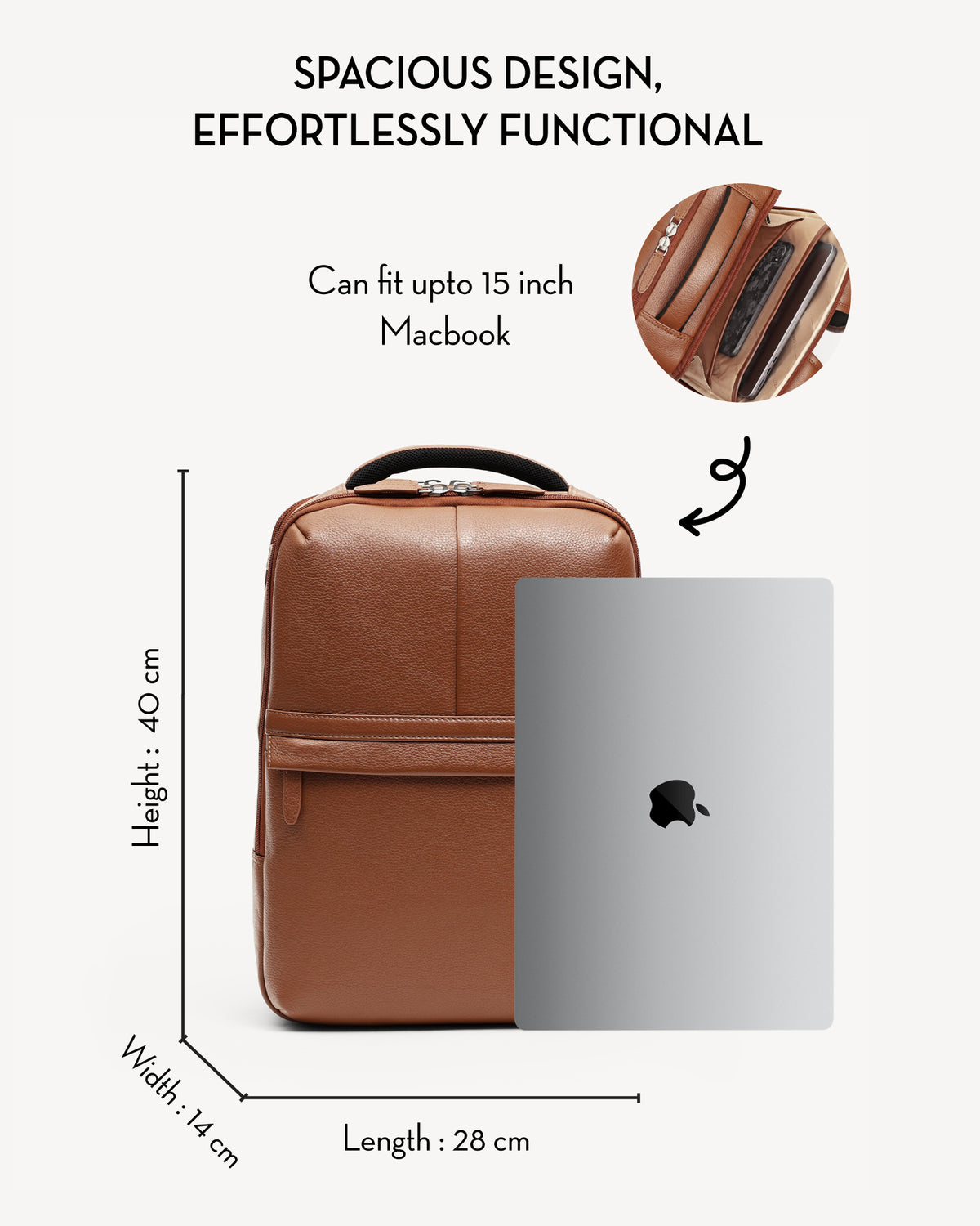 Monograph Backpack - Camel