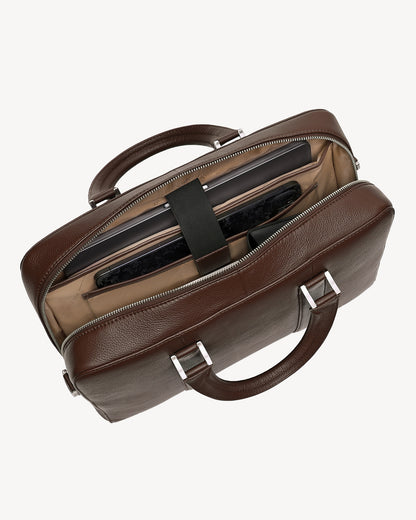 Monograph Briefcase 15" - Walnut Brown