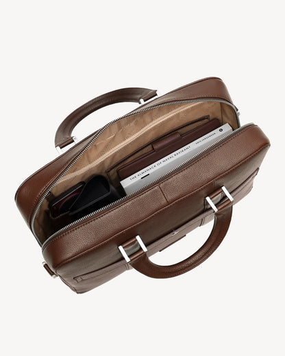 Monograph Briefcase 15" - Walnut Brown