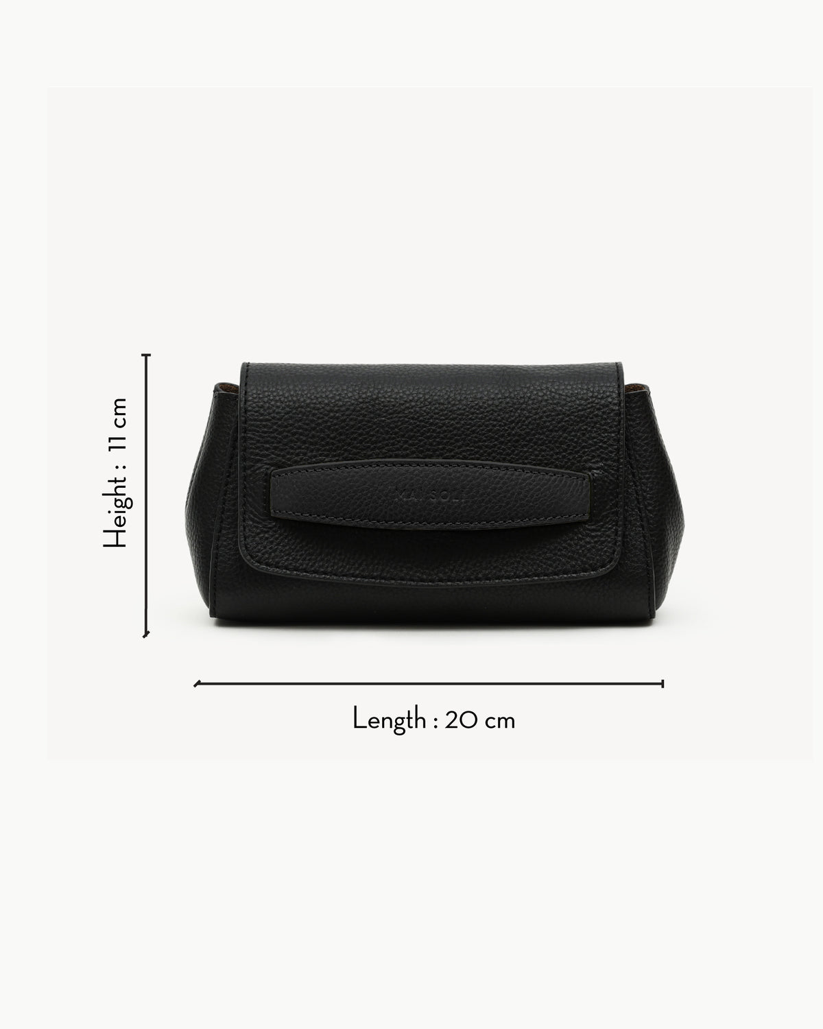 Phoebe Clutch - Black