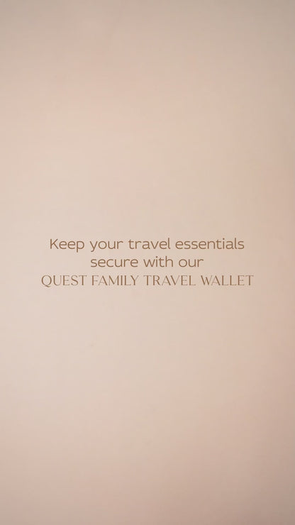 Quest Family Travel Wallet