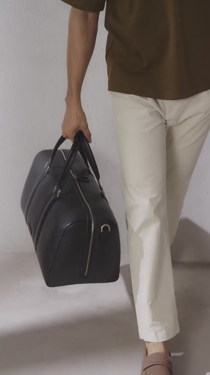 ⁠Monograph Duffel Bag - Black