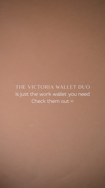 Victoria Slim Wallet - Black