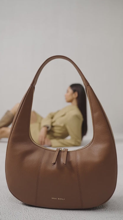 Harper Shoulder Bag - Hazelnut