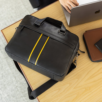 Boston Laptop Bag - Black