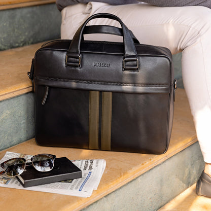 Alpha Laptop Bag - Black