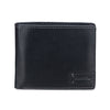 Ranch Bi-fold Genuine Leather Men's Wallet with Flap & Loop, 8 Slot Credit Card Holder & Classy Gift Box - Soft Black