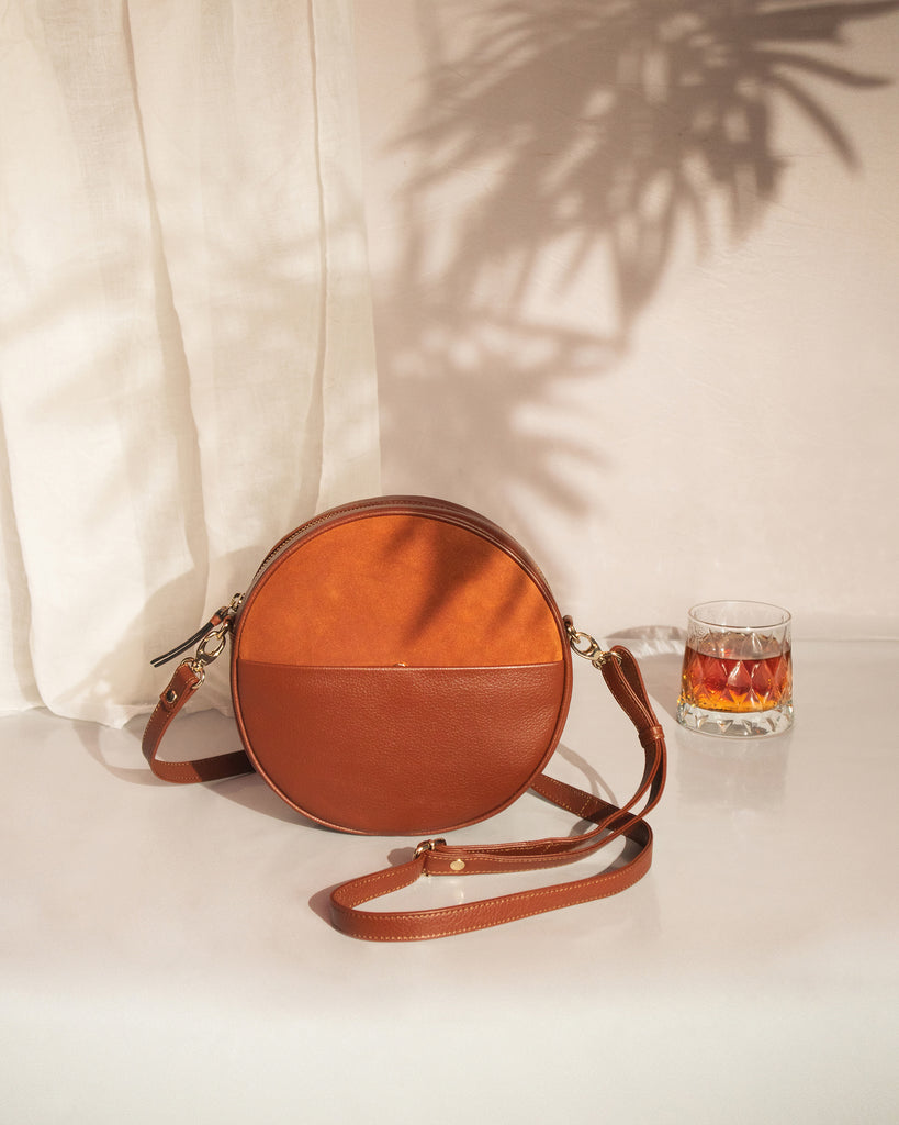 CROSSBODY BAG - Brown