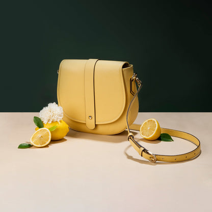 Madonna Sling Bag - Lime Yellow