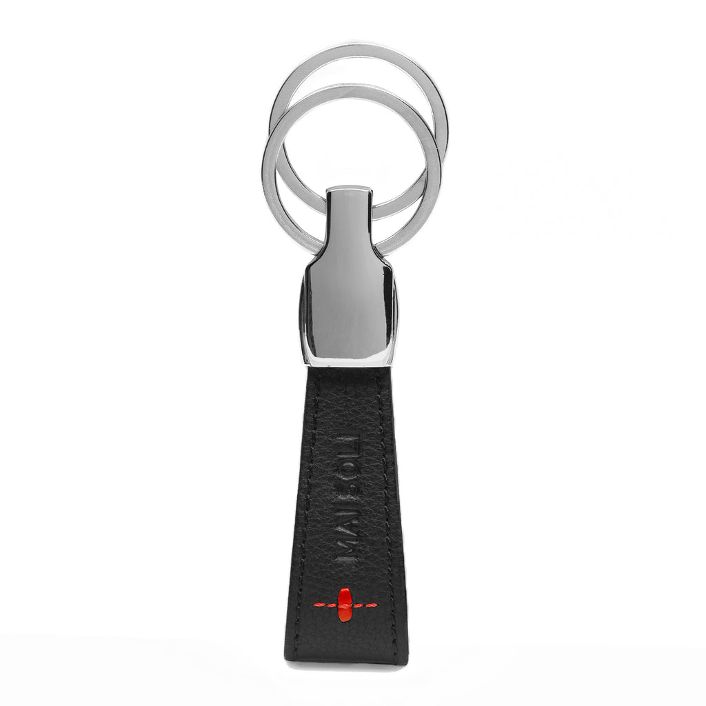 JJNUSA Genuine Leather Keychain Walnut Leather Key Holder Mens Belt Key  Chain Ring Fob, Brown, Medium : Amazon.in: Bags, Wallets and Luggage