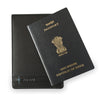 Neo Travel Wallet with Passport Holder - Black / Blue