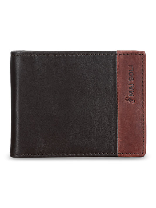 Antique Money Clip Wallet - Brown