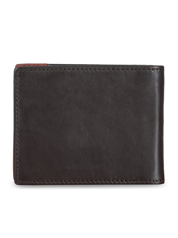 Antique Money Clip Wallet - Brown