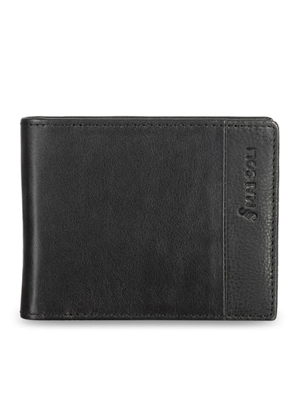 Antique Money Clip Wallet - Black