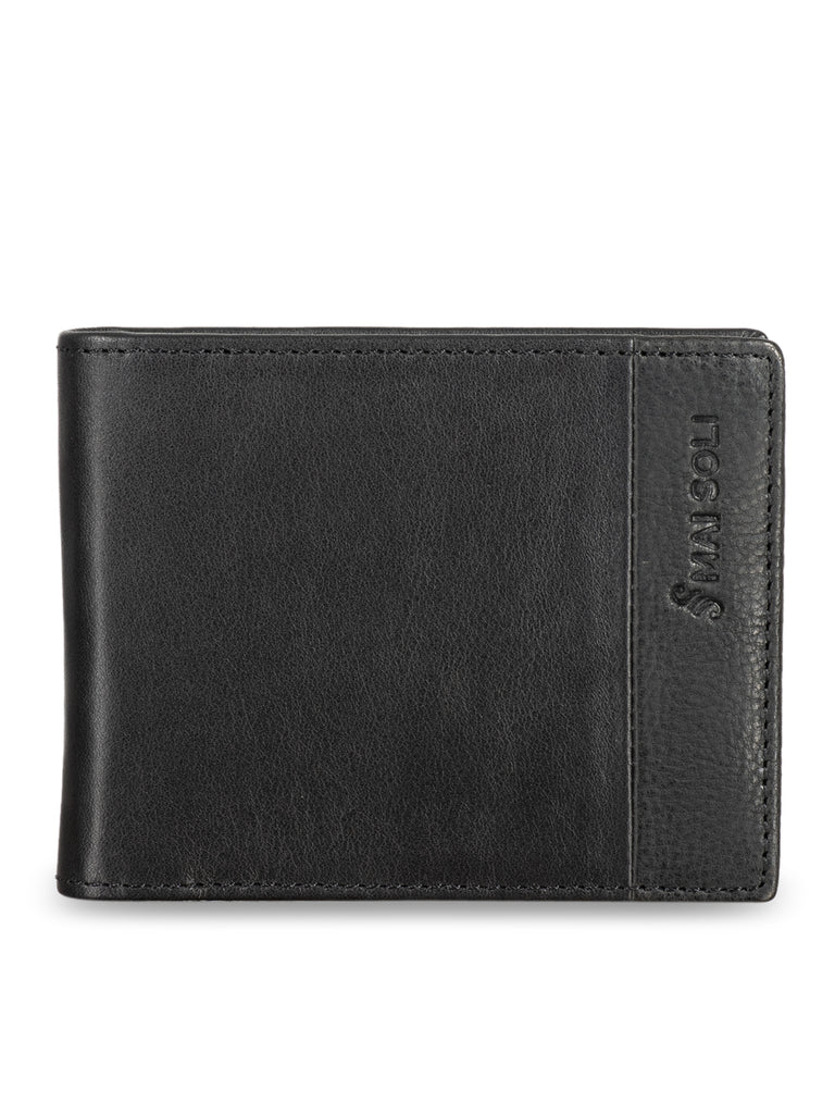 Antique Money Clip Wallet - Black