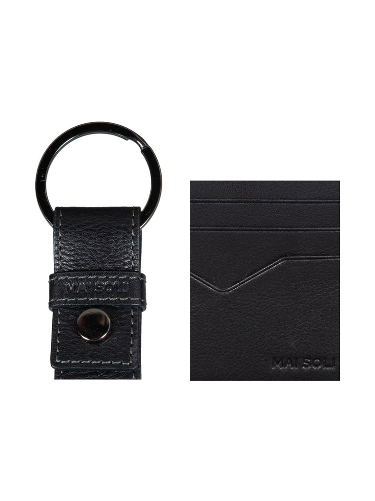 Neo Bi-Fold Wallet + Card Holder Gift Set - Black / Blue – Mai Soli