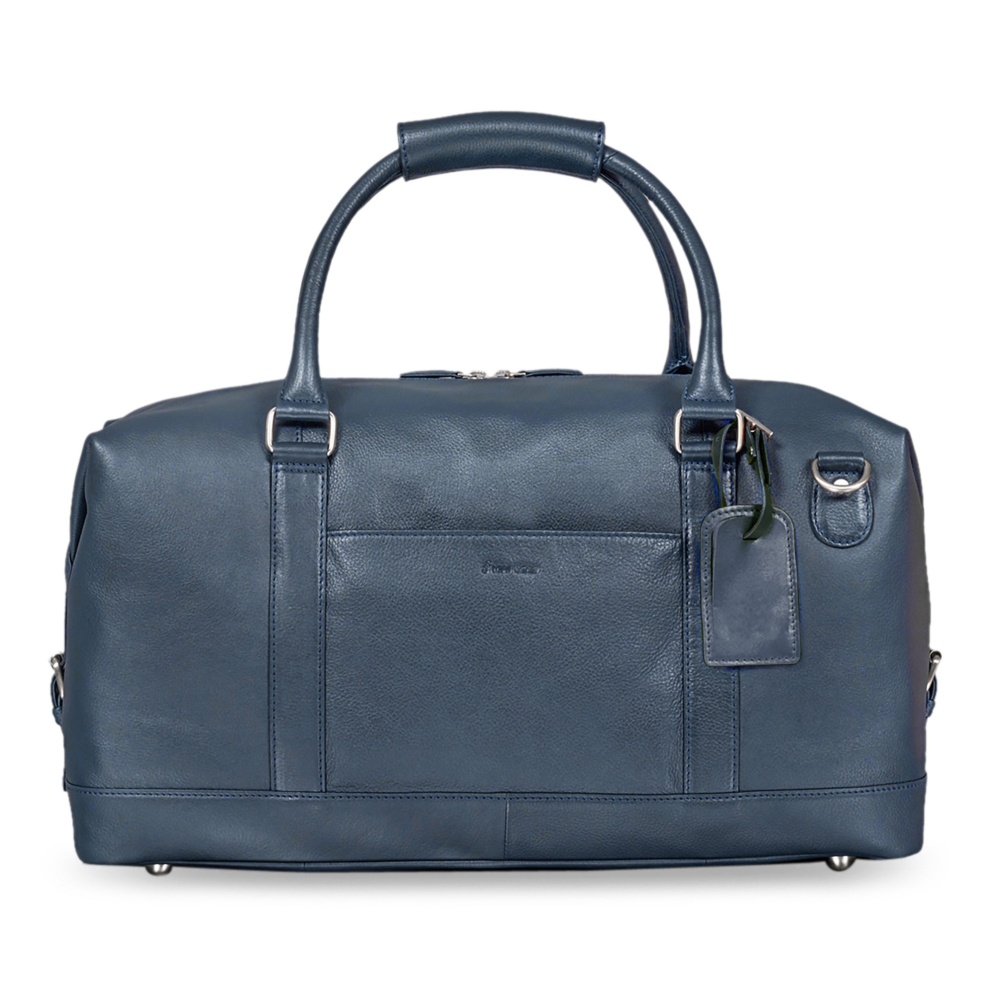 Large Duffel Bag - Navy Blue – Mai Soli