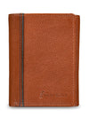 Imperial Tri-fold Wallet - Cognac