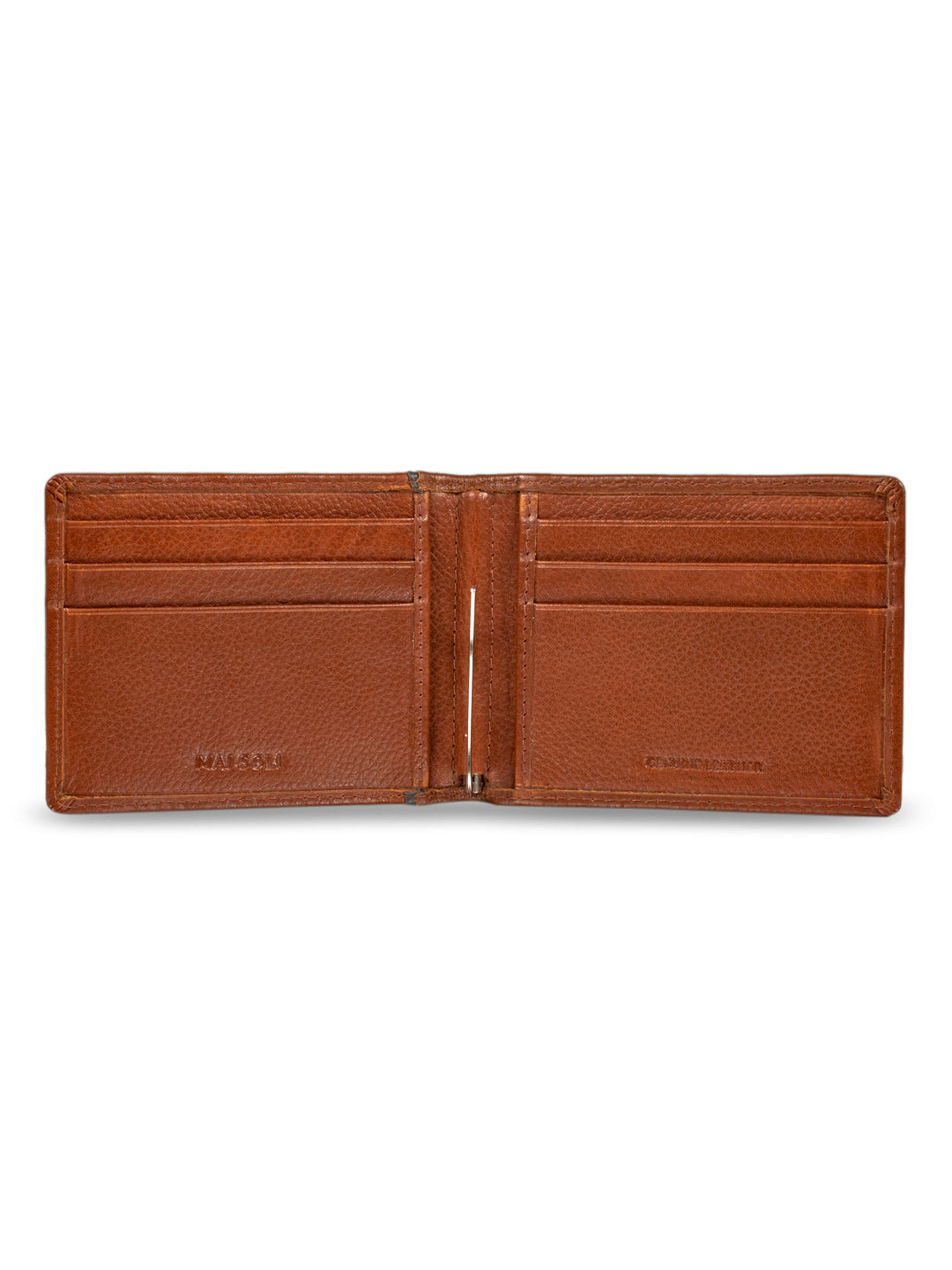 Imperial Money Clip Wallet - Cognac