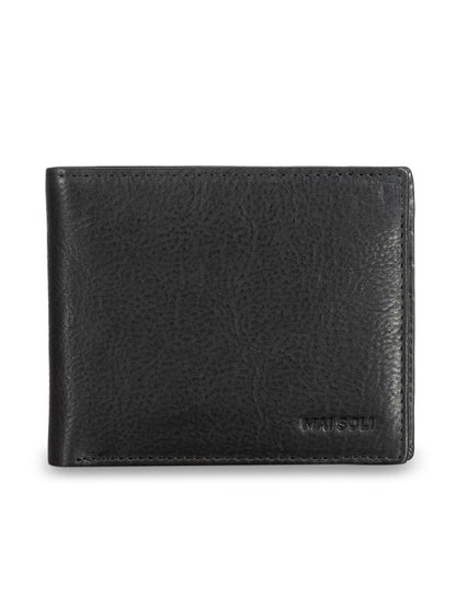 Vintage Bi-fold Wallet - Black