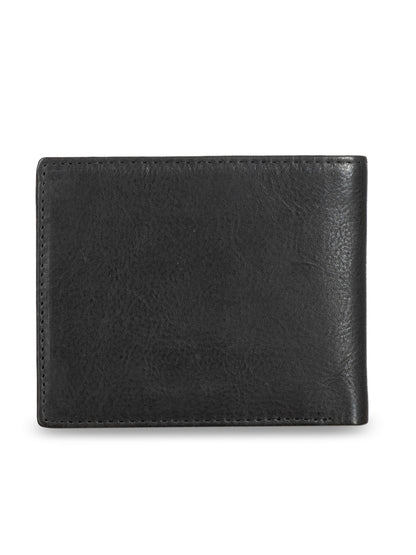 Vintage Bi-fold Wallet - Black