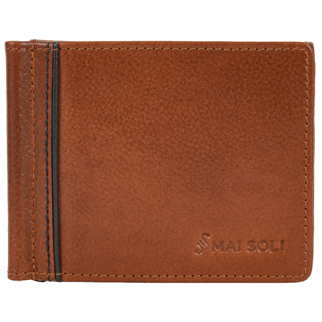 Imperial Multi-purpose Money Clip Wallet - Cognac