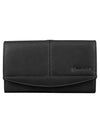 Clara Flap Wallet - Black