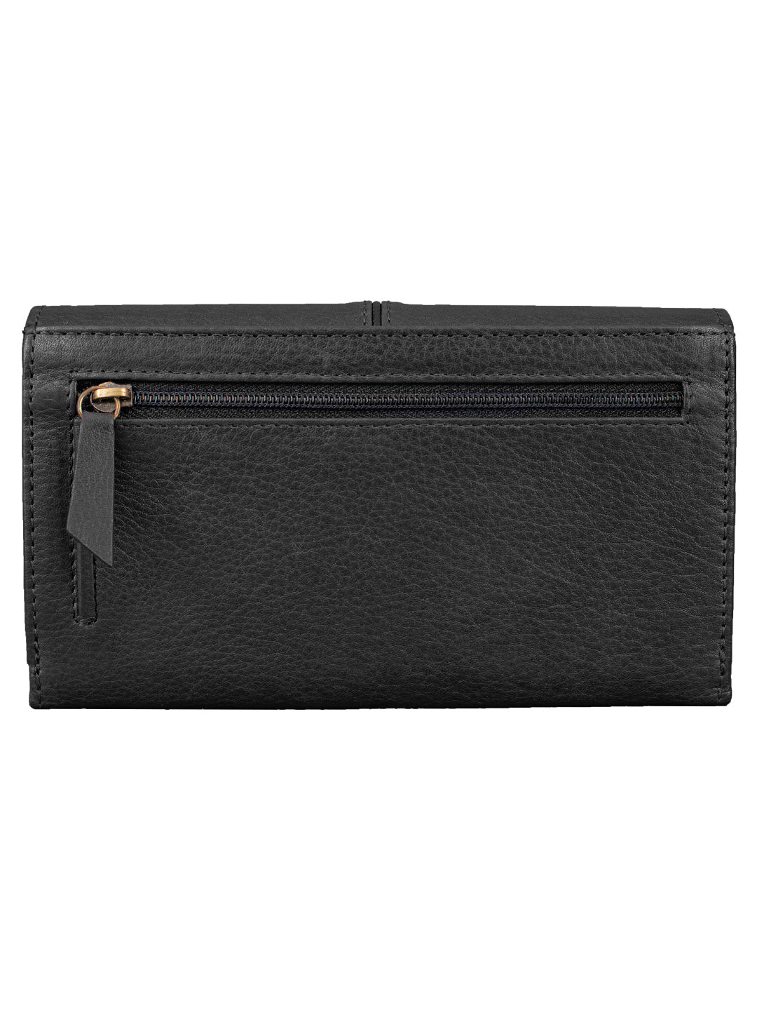 Clara Flap Wallet - Black