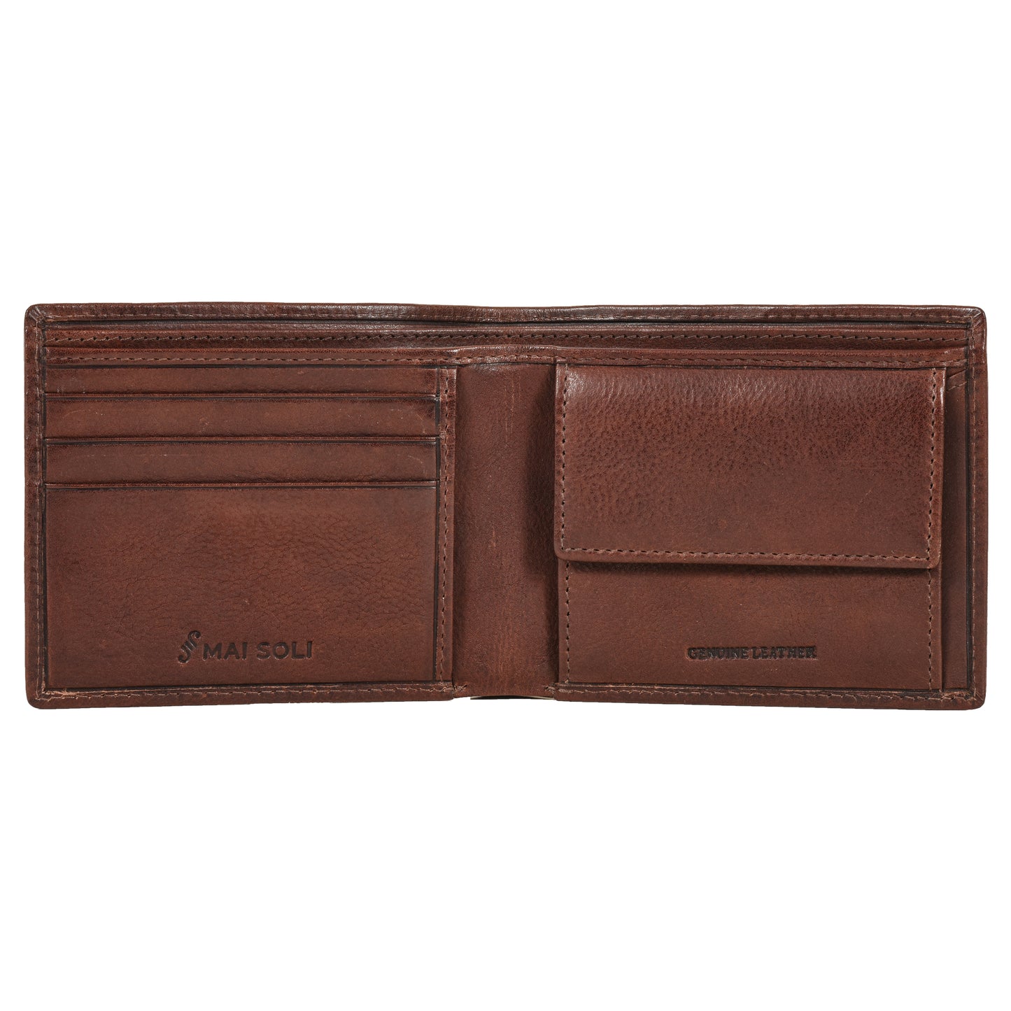 Vintage Bi-fold Wallet 2 - Brown