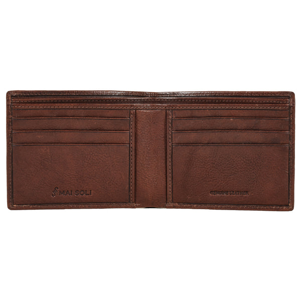 Premium Neo Vintage Leather Bi-fold Men Wallet