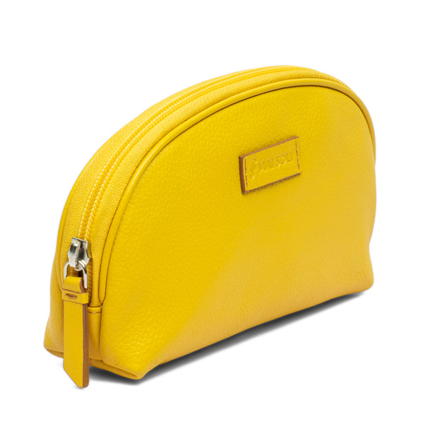 Dome Large Cosmetic Case - Yellow