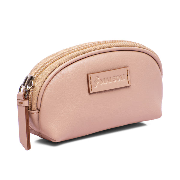 Dome Small Key Pouch - Nude Pink