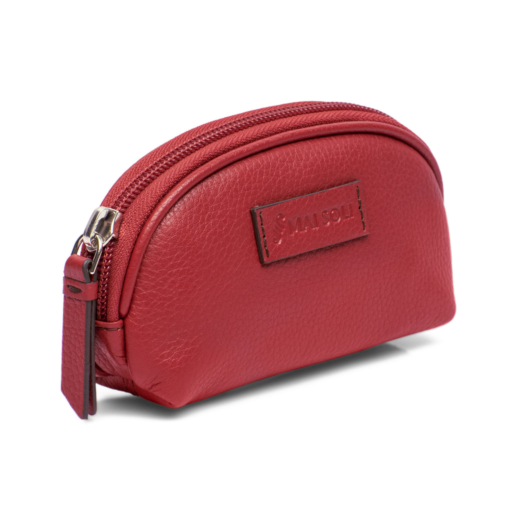 Red Hermes Zoulou Coin Pouch – Designer Revival