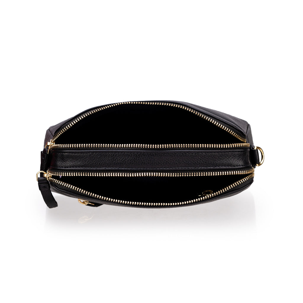 The Fabulous Queen Bee Black Sling Bag – Cippele