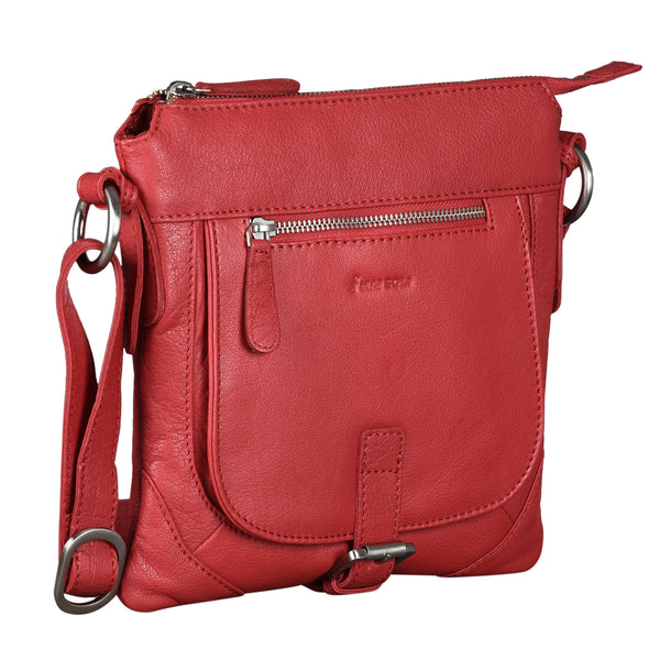 Bella Mini Crossbody Bag - Red – Mai Soli