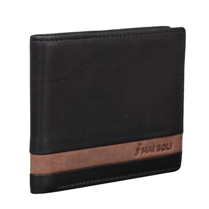 Club Slim Bi-fold Wallet - Black