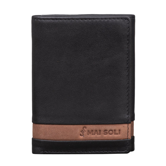 Club Tri-fold Wallet - Black