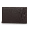 Dollaro RFID Protected Money Clip Wallet - Brown