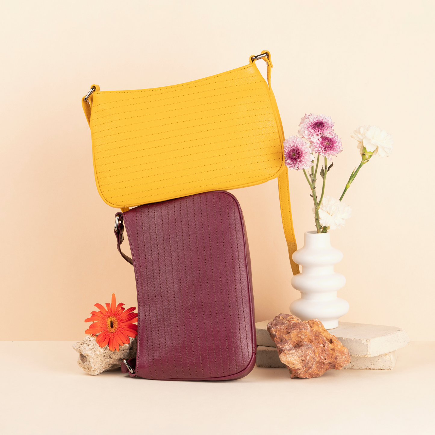 Missy Sling Bag - Canary Yellow